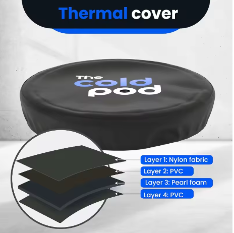 XL Outdoor Cold Plunge Tub - 116 Gallons Ice Bath W/Cover